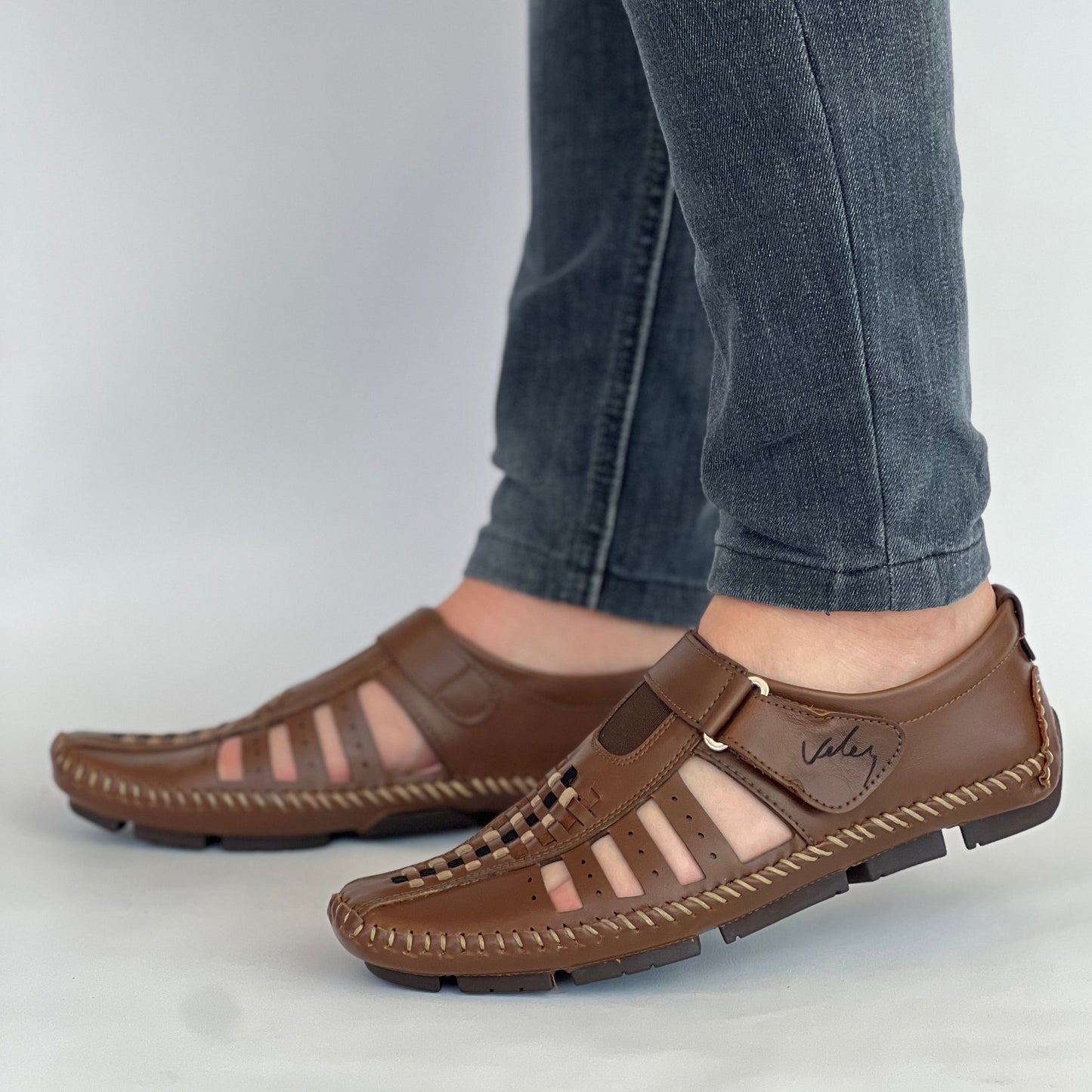 Mocasín Tejido a mano REF F2 CRAZY