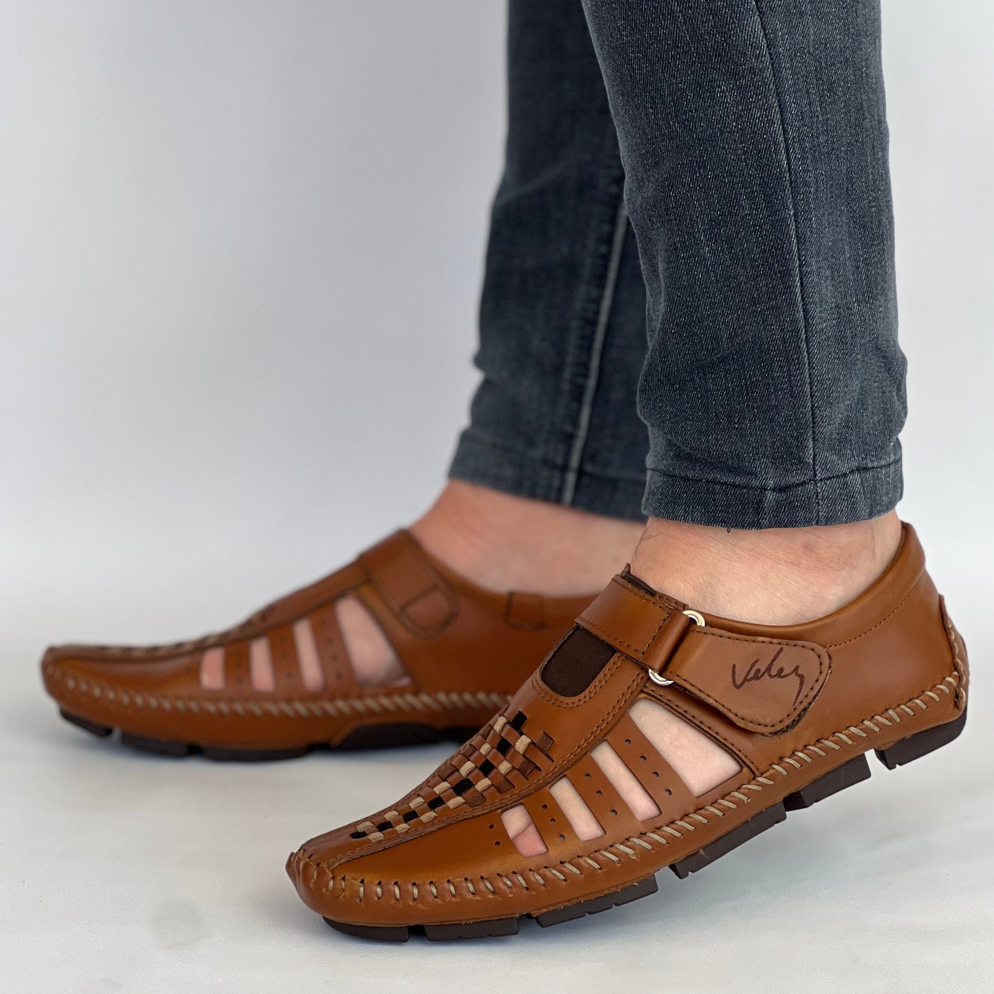 Mocasín Tejido a mano REF F2 CRAZY