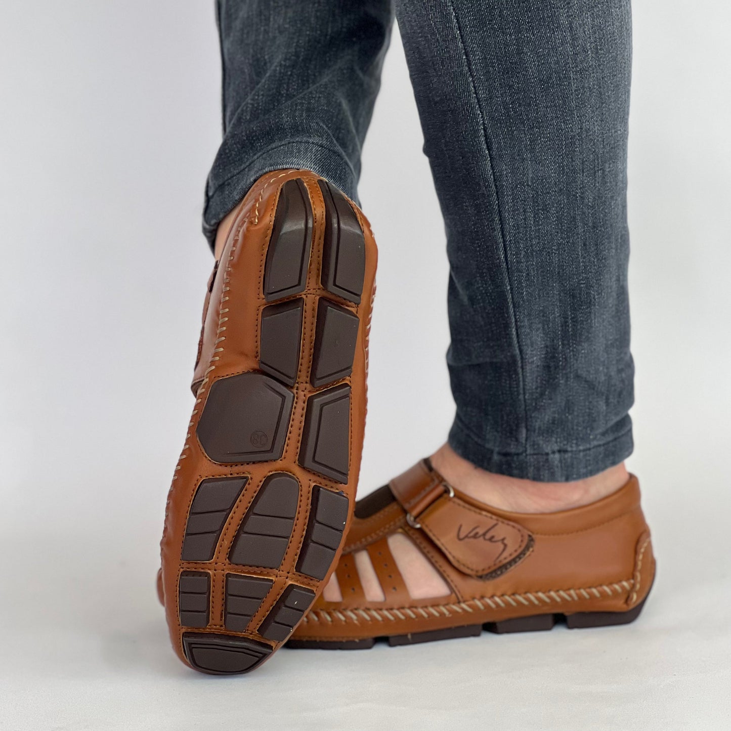 Mocasín Tejido a mano REF F2 CRAZY