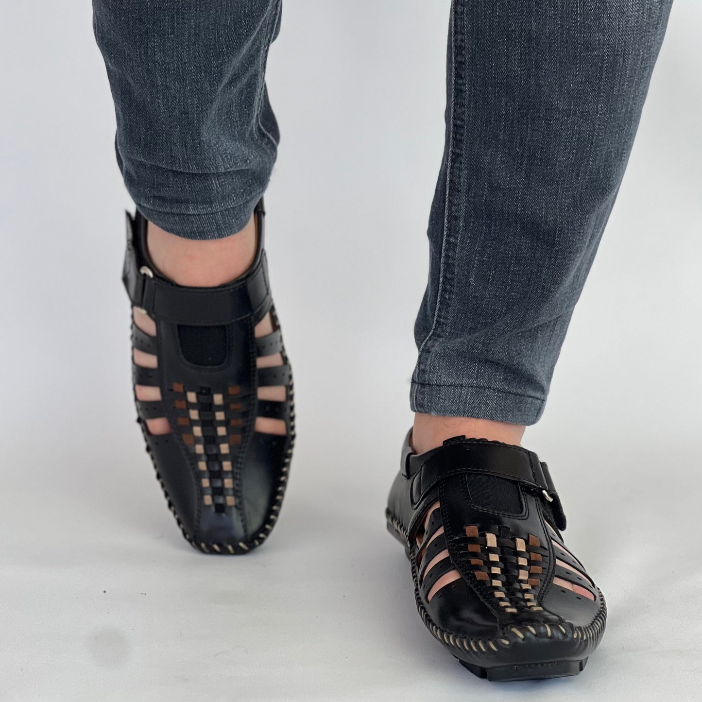 Mocasín Tejido a mano REF F2 CRAZY
